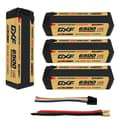 Miniatyrbillede 1 af 2: Lipo-batteri, 15,2V, 6500mAh, 150C,4PCS4S 6500 EC5 5mm