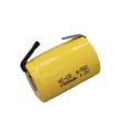 Miniatyrbillede 1 af 2: Genopladeligt batteripakke, NI-CD 4/5SC, 1500mAh, 1.2V,10stk