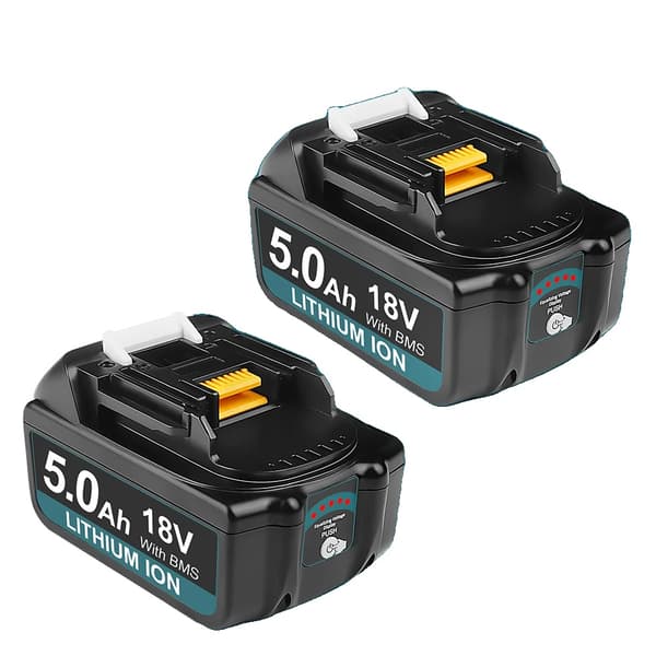 Akku, Li-ion, 3Ah / 5Ah / 6Ah / 9Ah,5Ah Akun 2 KPL, 18V