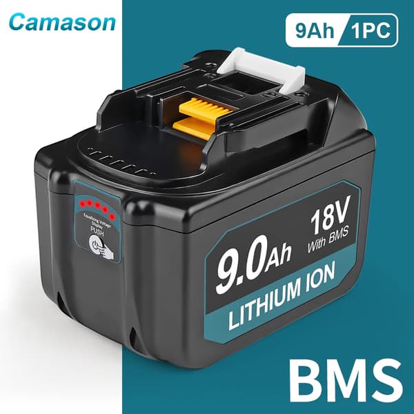 Batteri, Li-ion, 3Ah / 5Ah / 6Ah / 9Ah,9Ah Batteri 1 stk, 18V