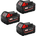 Miniatyrbillede 1 af 2: Batteri til elværktøj, lithium-ion, kun batterier,8000mAh 3PCS