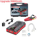 Miniatyrbillede 2 af 2: Bil Jump Starter, 99800mAh Batterikapacitet, 5000A Spidstrøm, USB Udgange 5V/2A,Karakter