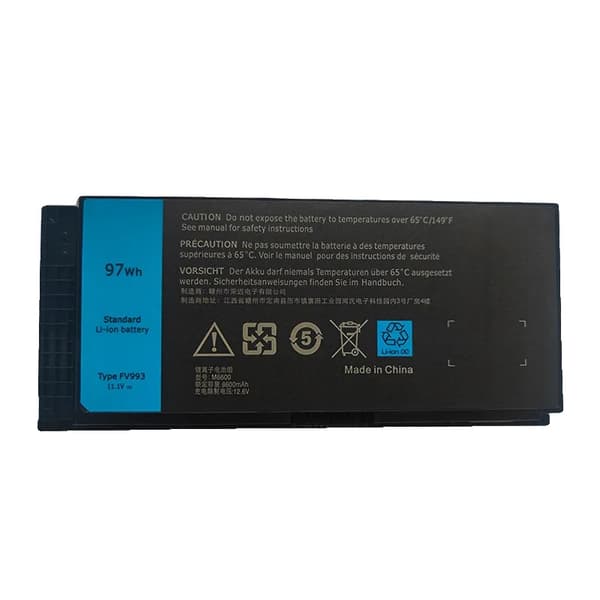 Batteri, 11.1V, 97WH/8600mAh, Li-Ion,FV993-8600mAh