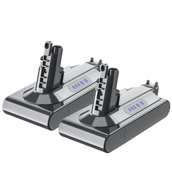 Erstatningsbatteri, 25,2V, 6000mAh, Lithium-ion,2 PCS Batteri