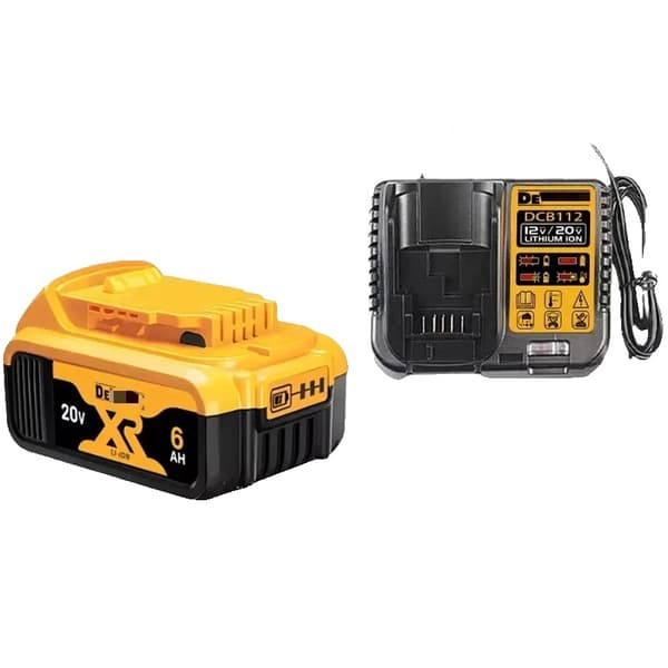 Genopladeligt batteri, lithium-ion, 2000mAh/5000mAh/6000mAh, 20V,6AhX1 OpladerX1