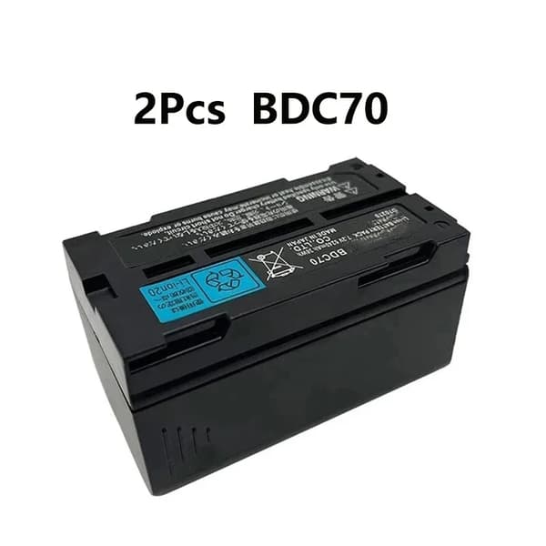 Genopladeligt Li-Ion-batteri, 7,2V spænding, 5240mAh kapacitet, 2 stk. emballage,2Pcs BDC70