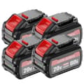 Miniatyrbillede 1 af 2: Lithium-ion batteri, 12,0Ah kapacitet, 20V spænding, model DCB612,4stk