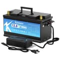 Miniatyrbillede 1 af 2: LiFePO4-batteri, lang cykluslevetid, kompakt størrelse,12V 100Ah-a