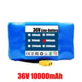 Miniatyrbild 2 av 2: Litiumjonbatteri, 36V 12Ah, 10s2p-konfiguration, kapacitet,10000mAh