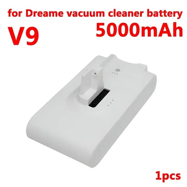 Lithiumbatteri, 4000mAh kapacitet, Li-Ion type,V9