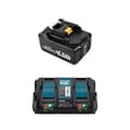 Miniatyrbillede 1 af 2: Lithium-ion batteri, 6000mAh kapacitet, 18V spænding,Sæt 1