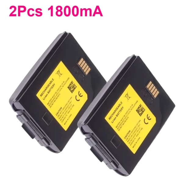 Erstatningsradio batteri, 1800mAh kapacitet, 7.4V udgang,2Pcs 1800mA