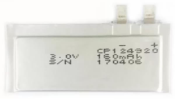 CP124920 Ultratunnt Batteri 3V 160mAh Li-MnO2
