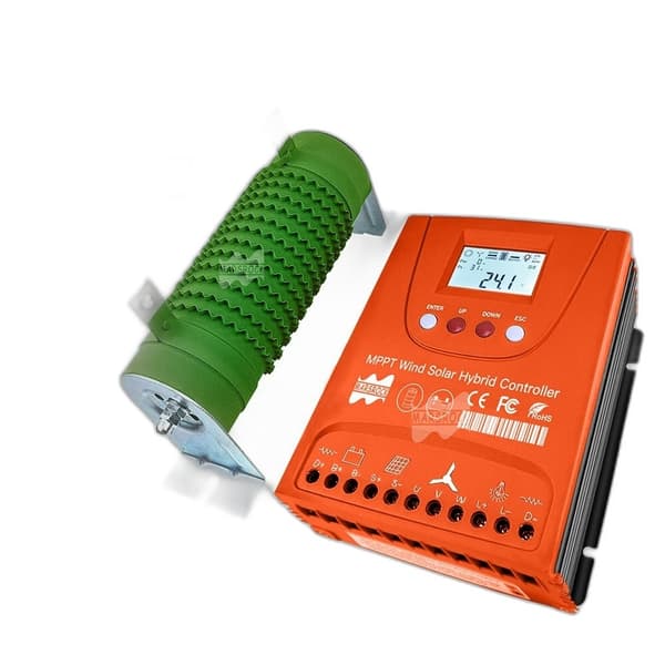 3000W Hybrid Vind Sol MPPT Opladningscontroller - 12V 24V 48V Lifepo4 Lithium Blysyre Batteri