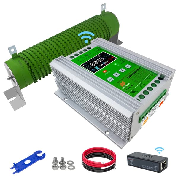 4000W Tuuli-Solaari Hybridilataussäädin - MPPT, Tasapainotin, 12V 24V 48V AUTO