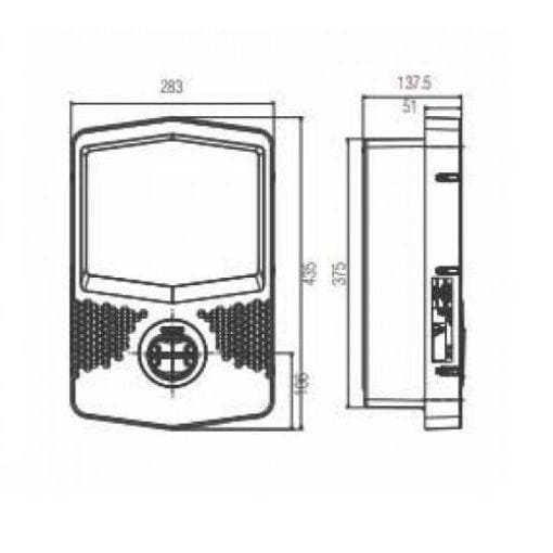 WB ICON AUTOSTART 22 kW T2C IP55