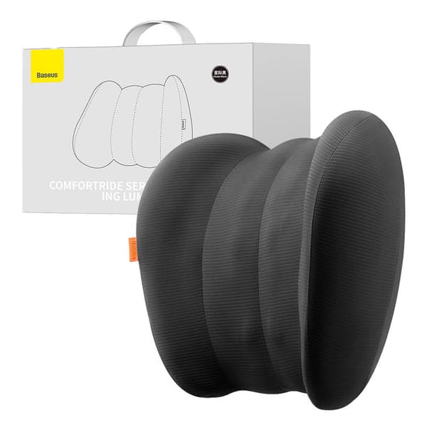 PERNA AUTO suport lombar Baseus ComfortRide, design ergonomic, efect de racire,  dimensiune 395*263*115mm, negru "CC20036402111-01" - 6932172634698