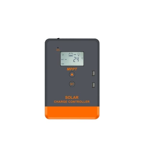 MPPT-ohjain, 12V 24V akku, aurinkosäädin, MPPT-ohjain vain, 20A MPPT-ohjain