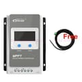 Miniatyrbillede 1 af 2: Mppt Solcelleladeregulator, Flere Ampere Muligheder, LCD Display, 3210AN med sensor