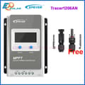 Miniatyrbillede 2 af 2: Mppt Solcelleladeregulator, Flere Ampere Muligheder, LCD Display, 3210AN med sensor