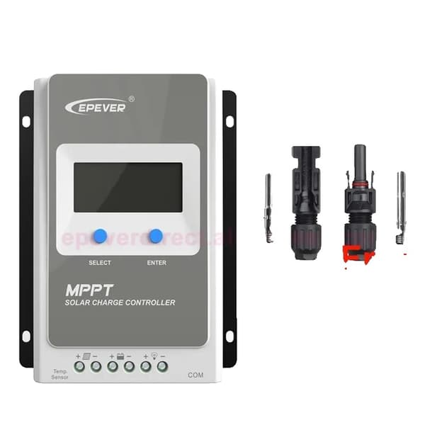 Mppt Solcelleladeregulator, Flere Ampere Muligheder, LCD Display, 3210AN med sensor