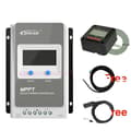 Miniatyrbillede 1 af 2: Mppt Solcelleladeregulator, Flere Ampere Muligheder, LCD Display, 3210AN med sensor