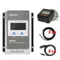 Miniatyrbillede 1 af 2: Mppt Solcelleladeregulator, Flere Ampere Muligheder, LCD Display, 3210AN med sensor