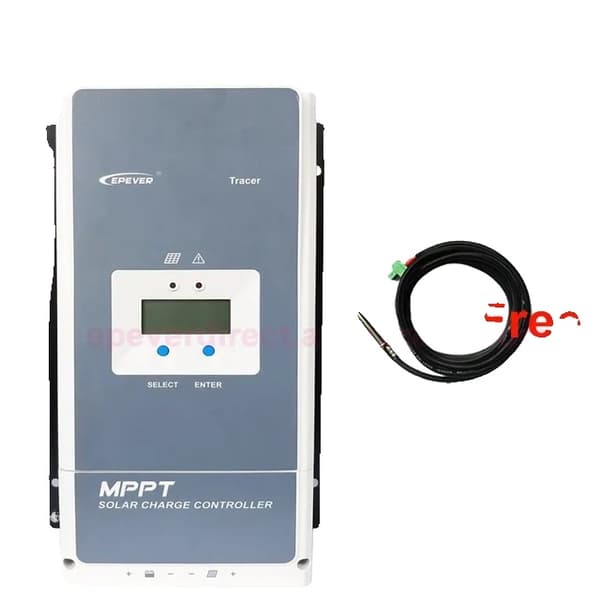 MPPT Aurinkopaneelien Lataussäädin, Automaattinen Taustavalo LCD, WIFI MT50 Kaukosäädin, Sensorilla, Tracer5415AN with Sensor 2