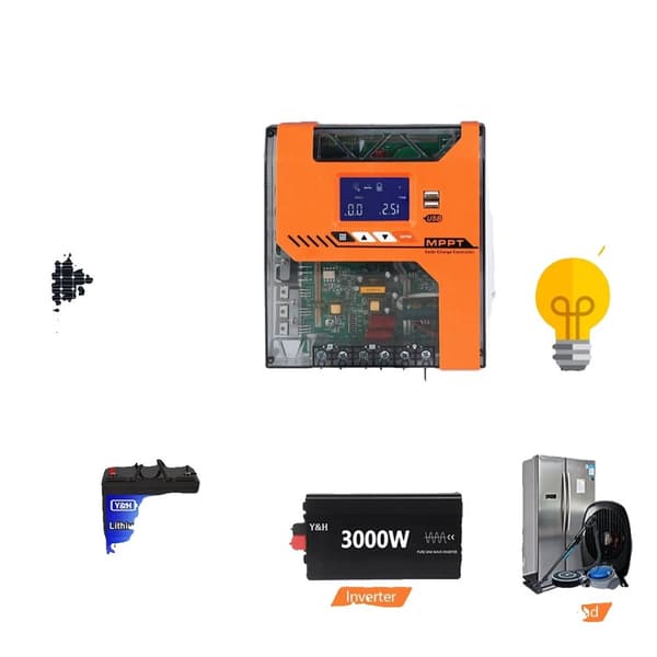 Aurinkolaturin ohjain, MPPT-teknologia, 150VDC maksimi PV-syöttö,12V 24V 36V 48V, MPPT-20A MPPT-20A