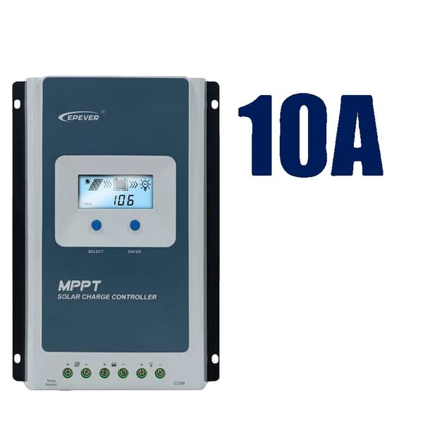 10A MPPT Solcellelader, Høj Opladningseffektivitet, Alsidig Spændingskompatibilitet,Tracer1206AN G3