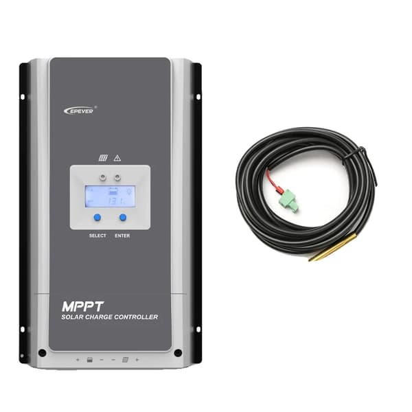 MPPT Solcelleladeregulator, 50A Maksimal Strøm, 98,30% Konverteringseffektivitet,med sensor