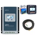 Miniatyrbillede 1 af 2: MPPT solcelleladeregulator, maksimal PV åben kredsløbsspænding 100V, batteriets nominelle spænding 12/24V DC,med MT52 sensor, 20A