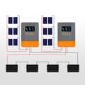 Miniatyrbillede 4 af 4: MPPT Solpanel Ladecontroller, 60A Maksimal Strøm, Alsidig Spændingsunderstøttelse,60A MPPT, 12V 24V 36V 48V