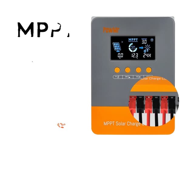 MPPT Solpanel Ladecontroller, 60A Maksimal Strøm, Alsidig Spændingsunderstøttelse,60A MPPT, 12V 24V 36V 48V