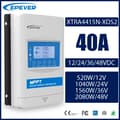 Miniatyrbillede 2 af 2: MPPT Solcelleladeregulator, 30A Strøm, 12/24V Automatisk Spænding,XTRA4415N