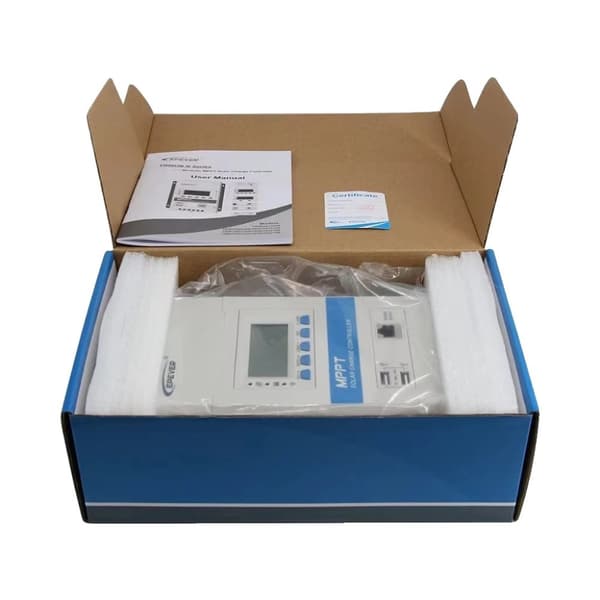 EPEVER MPPT Solcelleladeregulator, 30A / 40A vurdering, 12/24VDC spænding,12V 24V, KUN controller, 40A -TRIRON4215N