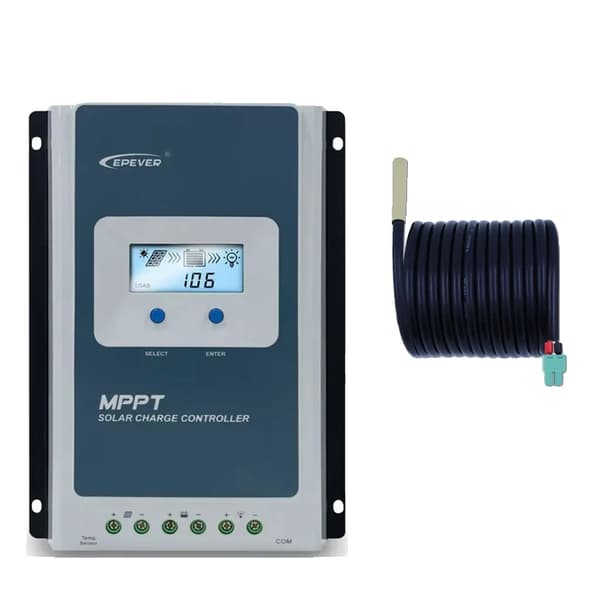 MPPT Solcelleladeregulator, Forskellige Batteristøtter, CE Certificeret, Alsidig Anvendelse,1210ANG3 med sensor