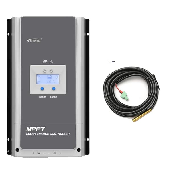 Solcelleladeregulator, MPPT-teknologi, Maks. PV-indgang 200V, 5420AN med sensor, 50A
