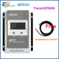 Miniatyrbillede 2 af 2: Mppt Solcelleladeregulator, Flere Ampere Muligheder, LCD Display, 2210AN med sensor