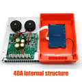 Miniatyrbillede 2 af 2: MPPT Solcelleladeregulator, 12V/24V Automatisk Skift, Maks. 100V Indgangsstøtte, MPPT 40A