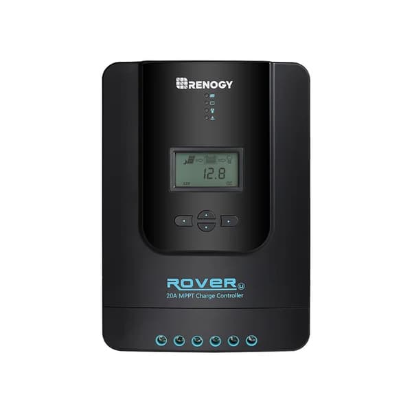 Solcelleladeregulator, MPPT-teknologi, Justerbare parametre, 40A