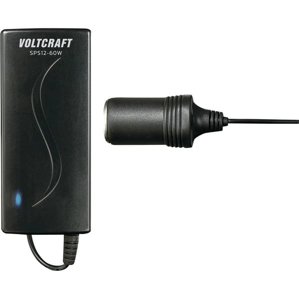 VOLTCRAFT SPS12-60W KFZ Bordsnätadapter fast 12 V/DC 5000 mA 60 W