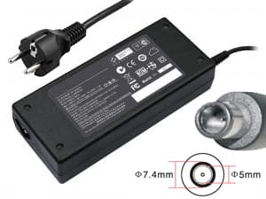 Laddare för HP 19V 4.74A 90W 7.4x5.0mm