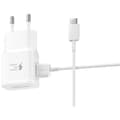 Miniatyrbild 1 av 4: Samsung EP-TA20EWECGWW USB-laddare 1x USB-C®, 1x USB-A Fast Charge Snabbladdare
