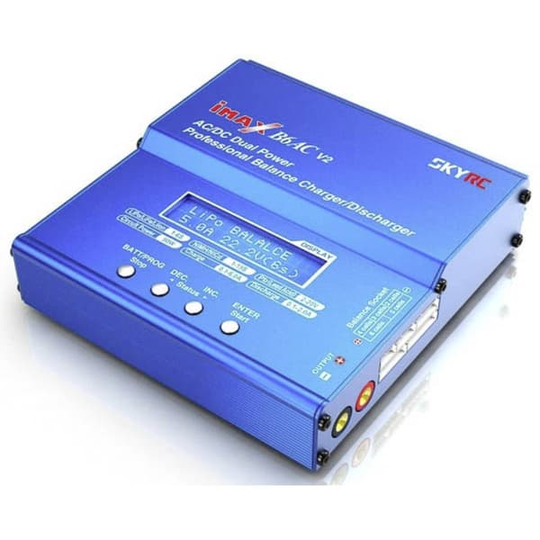 SKYRC B6AC V2 Multifunktionsladdare 6 A LiPo, LiFePO, LiIon, NiMH, NiCd, Bly Blå