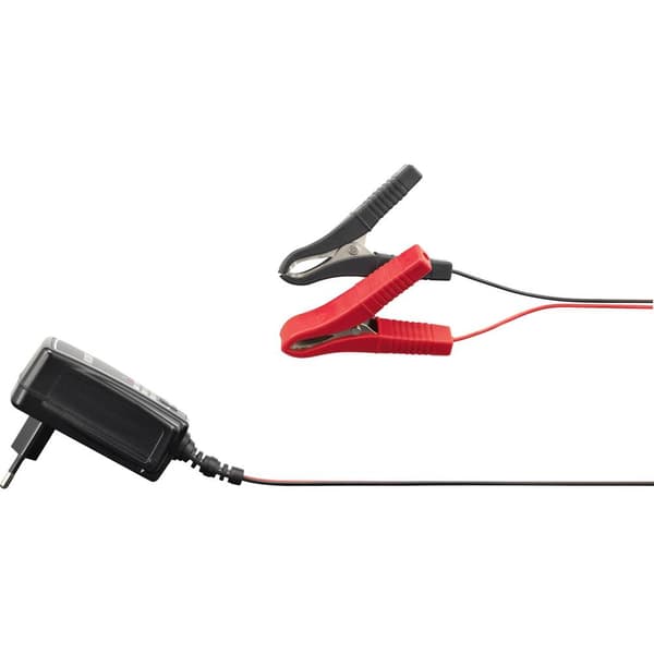 VOLTCRAFT Blybatteriladdare BC-1001 6 V, 12 V Laddström (max.) 1 A