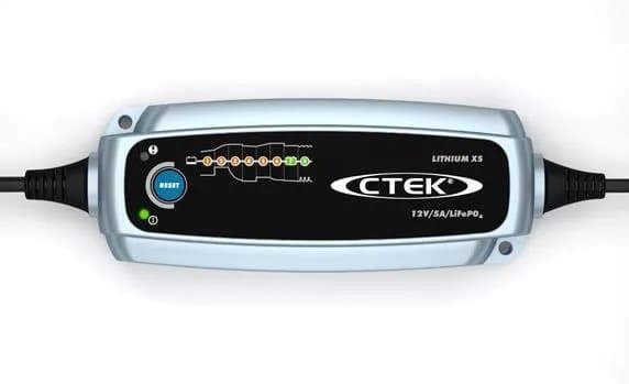 Ctek Lithium XS Sort, Sølv