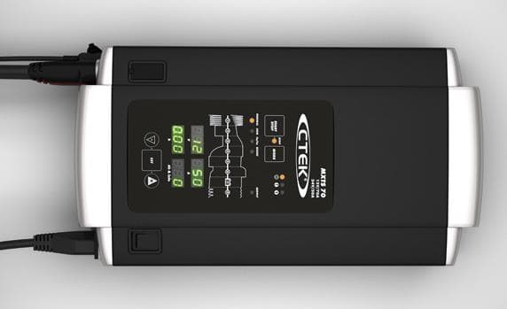 Ctek MXTS 70 50, 12 V, IP20, 20 At, 1500 At, Lajittelu, 338 mm