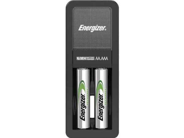 Energizer Recharge Mini 700 - 8-13 hr batterilader - (for 1xAA, 2xAAA) 2 x AAA - NiMH - 700 mAh