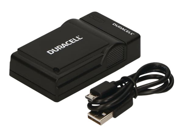 Duracell - USB-batterilader - 1 x batterier lader - svart - for Fujifilm NP W126